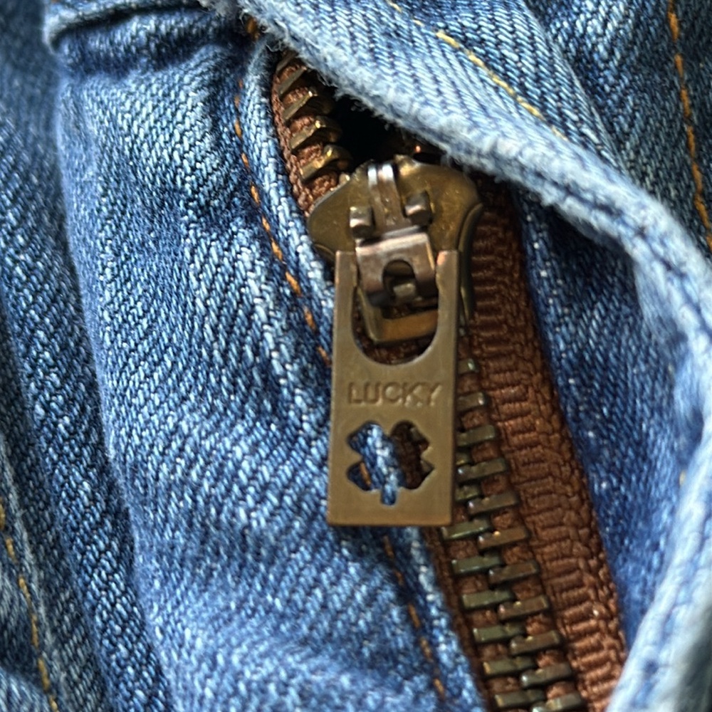 Lucky Brand Dungarees Sweet N’ Low Flare Boot Cut Jeans Vintage Y2K Sz 8/29 USA - Picture 13 of 16